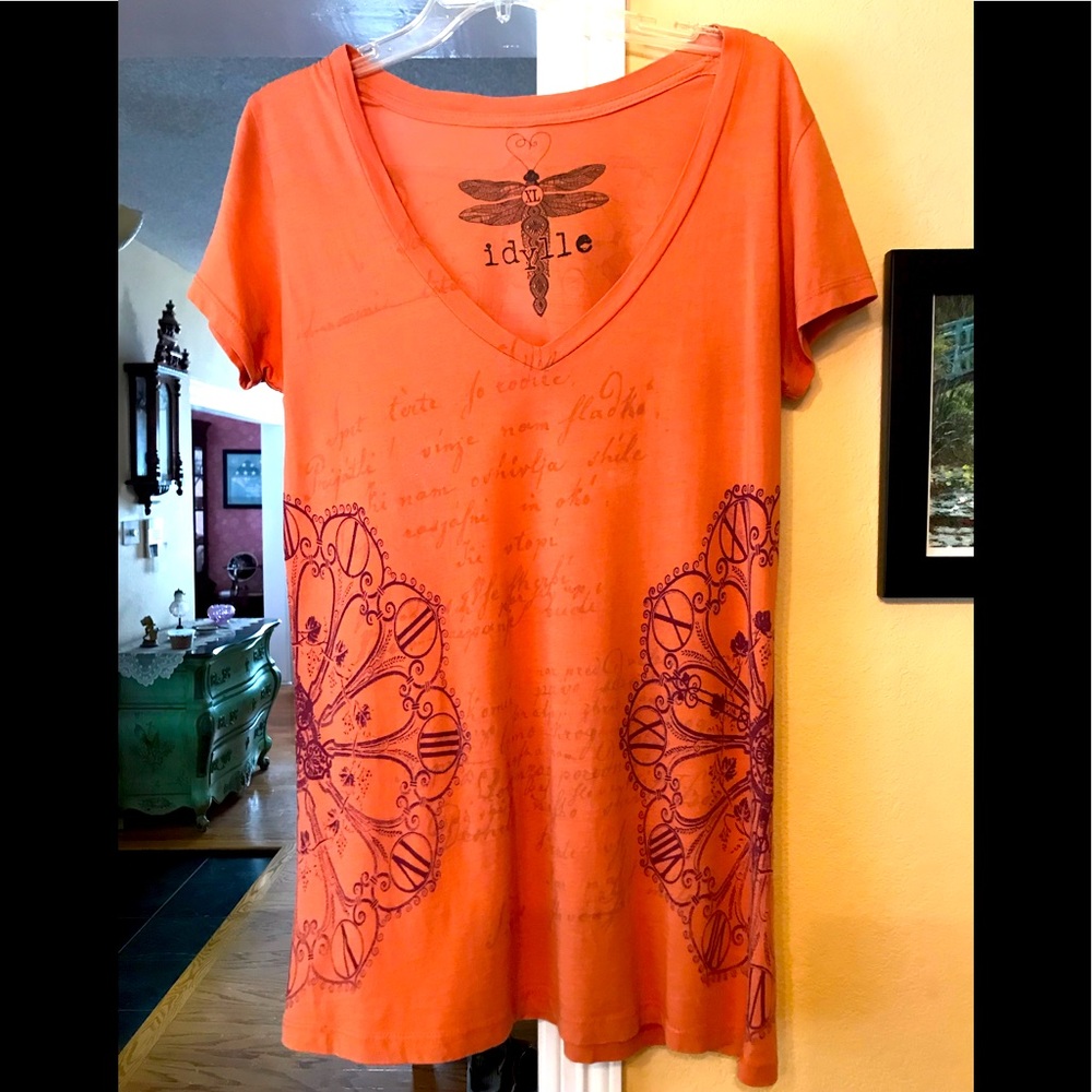 Cut Idylle Dragonfly Tee XL